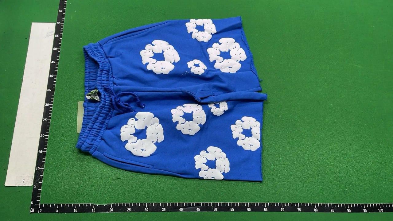 Denim Tears The Cotton Wreath Shorts -10
