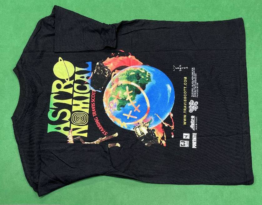 Travis Scott Cactus Jack For Fragment Icons Tee -8