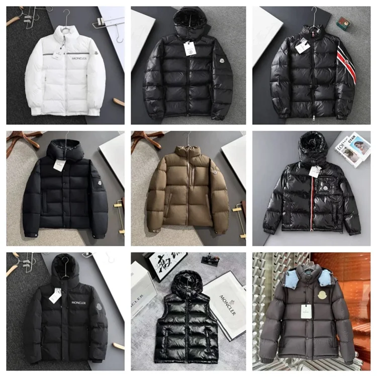 Moncler White Puffer Jacket, B