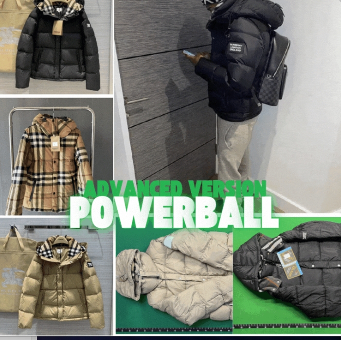 Burberry Black Puffer Jacket