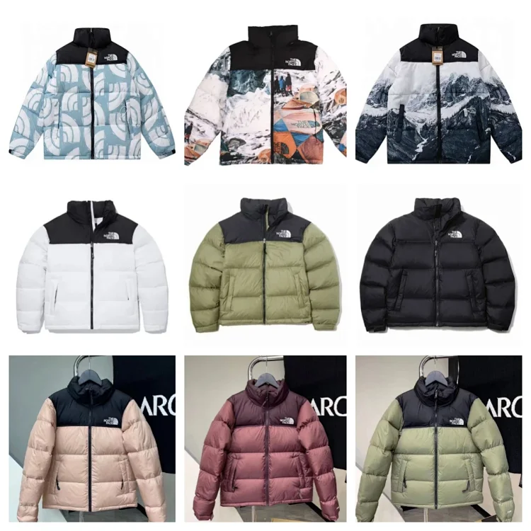The North Face Blue and Black 